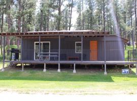 Cabin 2 at Horse Creek Resort，位于拉皮德城的木屋