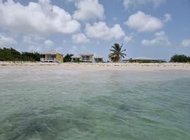 Harrys Cottages Cottage 5 right on the pink sand，位于Codrington的带停车场的酒店