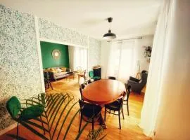 Maison Chiche 4 chambres indépendantes salon cuisine commune