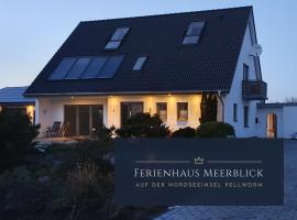 Ferienhaus Meerblick，位于佩尔沃姆诱饵储备区附近的酒店