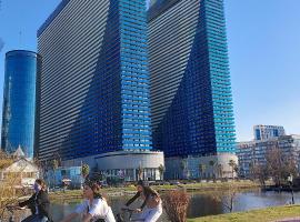 Twins tower orbi city，位于巴统的酒店