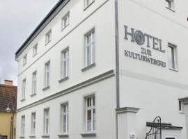 Hotel zur Kulturweberei，位于芬特斯沃德的酒店