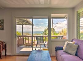 Hilo Apartment Ocean Views on the Hamakua Coast!，位于希洛Honoli i Beach Park附近的酒店