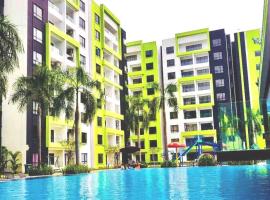 Manhattan Condo Ipoh with Water Park and Pool View，位于怡保的酒店