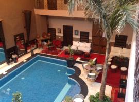 里亚德西霸旅馆，位于马拉喀什阿格达尔花园附近的酒店