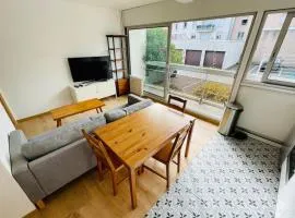 Furnished Apartment With Balcony & Parking in A Secure Residence
