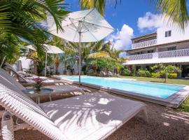 Le Mandala Moris Guesthouse Pointe aux Canonniers，位于格兰贝伊的民宿