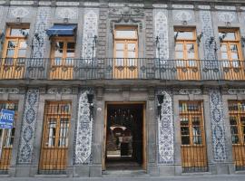 Casa Azulai Puebla Hotel Boutique，位于普埃布拉Puebla Centro的酒店