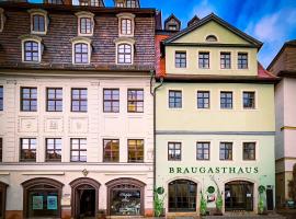 Braugasthaus，位于萨勒河畔瑙姆堡的酒店