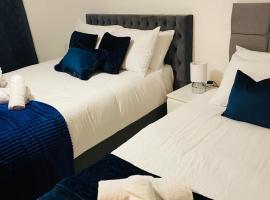 Cheerful home near City Centre,Station& RaceCourse，位于唐克斯特的酒店