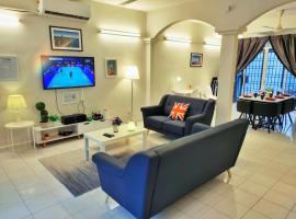 Semi-Detached, Up to 21 Pax, 4 Bedrooms, 3 Bathrooms, 4 Car Parks，位于峇六拜的酒店