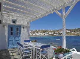 Luxury Sea House By Blue Waters Mykonos，位于奥诺斯的海滩酒店