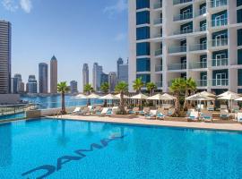 Damac Maison Prive Deluxe Studio with Burj-khalifa view，位于迪拜的酒店