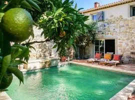 Beautiful Home In Roujan With Wifi