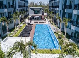 Mantra Beach Condominium Suite 2 - Mae Phim，位于Ban Tha Fat拉克萨玛桥附近的酒店