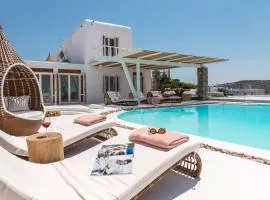 Luxury Ocean View Villa Mykonos Town Centre
