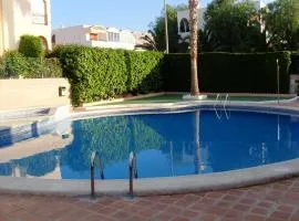 2 bedrooms apartement at Mazarron 400 m away from the beach with sea view shared pool and jacuzzi