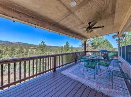 Winnies Cabin Ruidoso Retreat Deck and Mtn Views