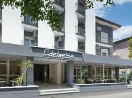 Hotel Edelweiss Riccione，位于费德里科·费里尼国际机场 - RMI附近的酒店