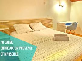 ENTRE AIX ET MARSEILLE - Petite maison à Auriol，位于Auriol的公寓