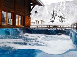 Chalet Falcon With Hot Tub - in a great location!，位于夏蒙尼-勃朗峰的酒店