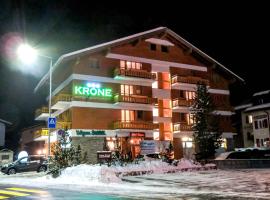 Hotel Krone - only Bed & Breakfast，位于萨斯格伦德的酒店