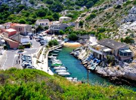 Cabanon du Pêcheur, Parc National des Calanques，位于马赛的酒店