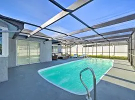 Port Richey Getaway with Lanai, Pool and Grill!
