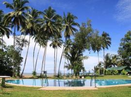 兰卡莎巴斯海滩度假村，位于京那律Lok Kawi Wildlife Park附近的酒店