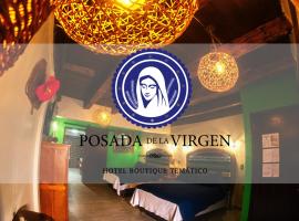 Posada de la Virgen，位于底拉斯卡拉Tlaxcala Convention Centre附近的酒店