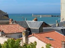 Le Kifanlo - Appartement avec une grande terrasse vue mer et plage à 100 m