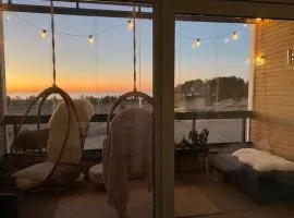 SunBeach Apartment with seaview and sauna