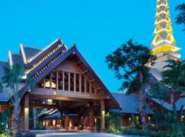西双版纳洲际度假酒店，位于景洪市勐泐大佛寺附近的酒店