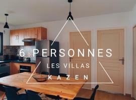 Les Villas KAZEN，位于卡夫尔高原的酒店