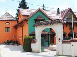 l'Auberge des Gourmets Hôtel Restaurant，位于Le Vaudioux的酒店