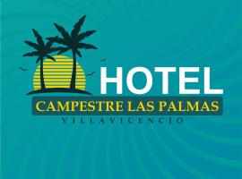 Hotel campestre las palmas，位于比亚维森西奥的酒店