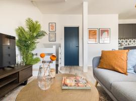 The West Hampstead Retreat- Modern & Bright 1BDR Apartment，位于伦敦的酒店