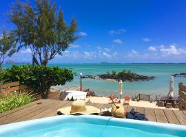 Meerana Cheerful Beachfront Cottage with Jacuzzi，位于格兰高伯的酒店