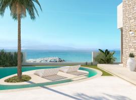 Byblos Aqua-The Sea Front Luxury Villa，位于斯卡拉索提罗斯的别墅