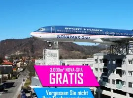 NOVAPARK Flugzeughotel Graz