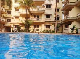 Seacoast Retreat- Lovely 2 BHK apartment with pool，位于瓦尔恰的家庭/亲子酒店