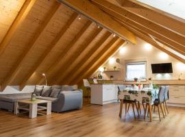 Ferienwohnung Schäffer mit Klimaanlage und Freisitz im Garten，位于埃兴的酒店