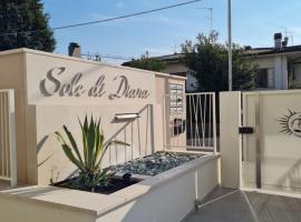 SOLE DI DIANA LUXURY Apartments，位于佩斯基耶拉德加达的酒店
