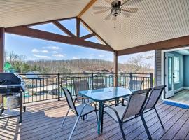 Lakefront Rocky Mount Home with Dock and Fire Pit，位于Rocky Mount的酒店