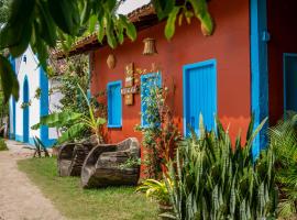 Nossa Casa Caraíva - A melhor localização da Vila，位于卡拉伊瓦的自助式住宿