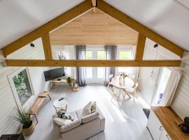 Chalet met loft - vakantiepark de Schreiershoek，位于多克姆的度假屋