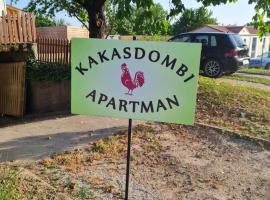 Kakasdombi Apartman，位于鲍洛通绍鲍迪的酒店