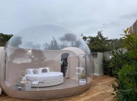 Bubble Room Tuscany，位于毕博纳的码头的豪华帐篷