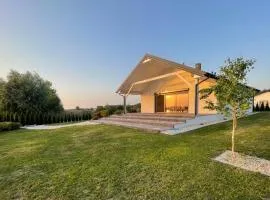 Dom nad jeziorem obok Uniejowa