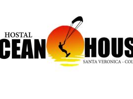 Kitesurf Hostal Ocean House-Santa Verónica，位于圣维罗尼卡的旅馆